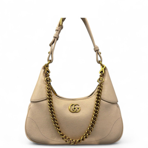 Gucci Small Aphrodite Calfskin Beige