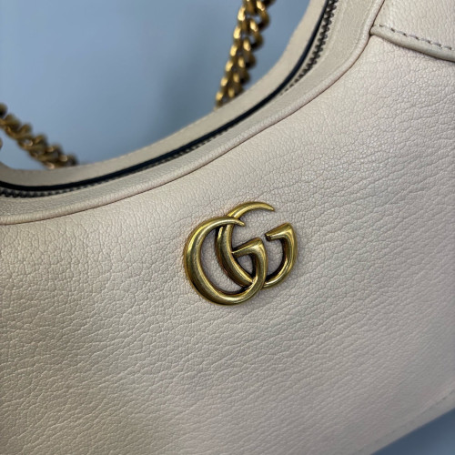 Gucci Small Aphrodite Calfskin Beige