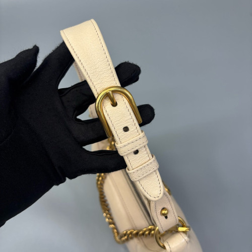 Gucci Small Aphrodite Calfskin Beige