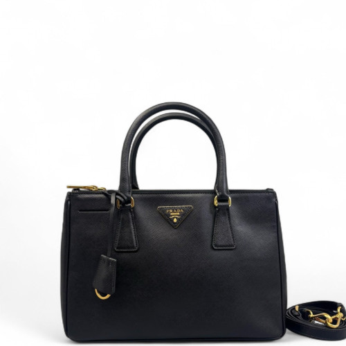 Prada Galleria Tote Saffiano Calfskin Black