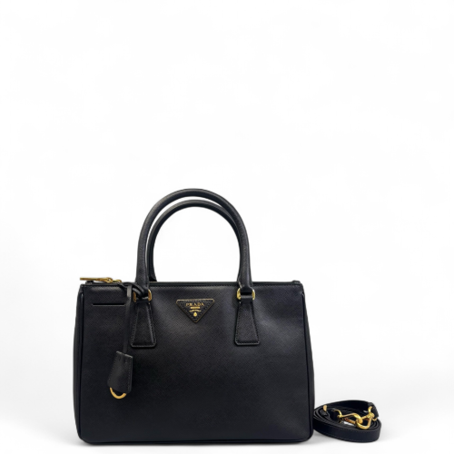 Prada Galleria Tote Saffiano Calfskin Black