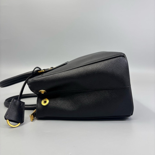 Prada Galleria Tote Saffiano Calfskin Black