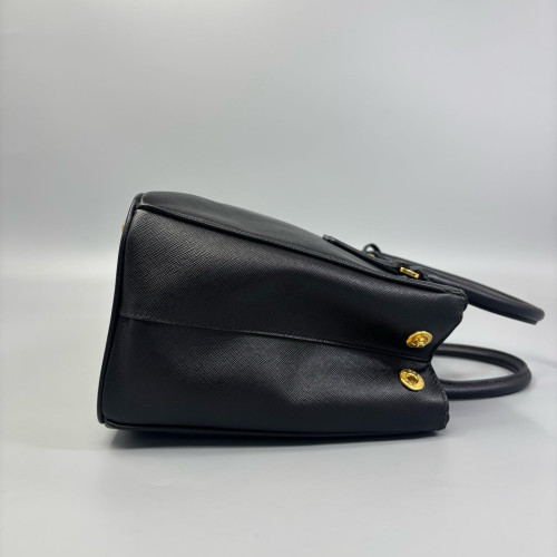 Prada Galleria Tote Saffiano Calfskin Black