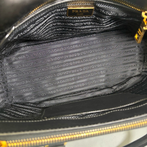 Prada Galleria Tote Saffiano Calfskin Black