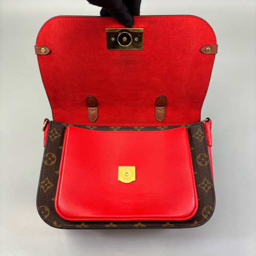 Louis Vuitton Vaugirard Monogram Brown Red