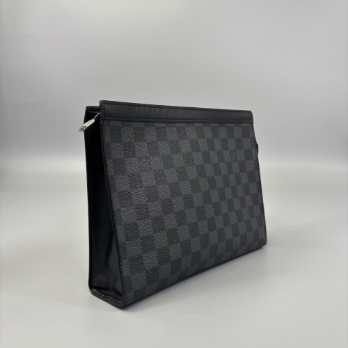 Louis Vuitton Toiletry Pouch 26 Damier Graphite Black