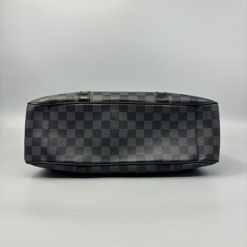 Louis Vuitton Explorer North-South Briefcase Damier Graphite Black