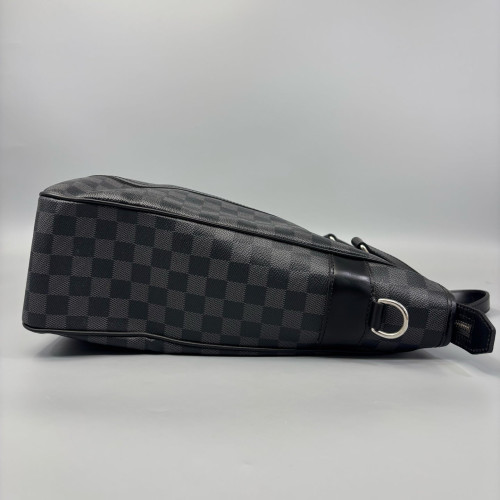 Louis Vuitton Explorer North-South Briefcase Damier Graphite Black