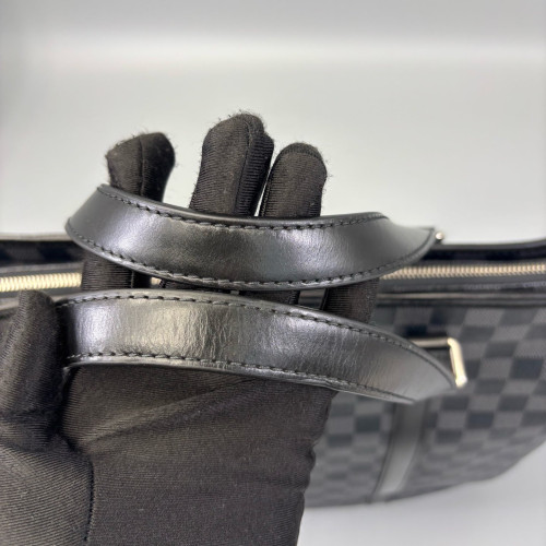 Louis Vuitton Explorer North-South Briefcase Damier Graphite Black