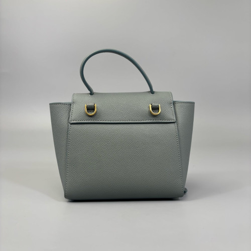 Celine Pico Belt Bag Grained Calfskin Grey