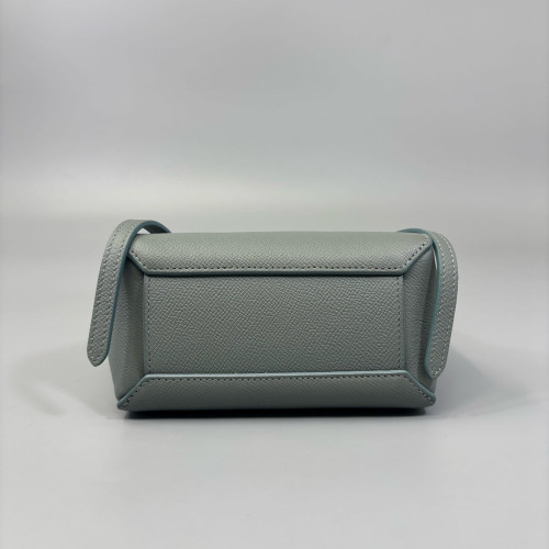 Celine Pico Belt Bag Grained Calfskin Grey