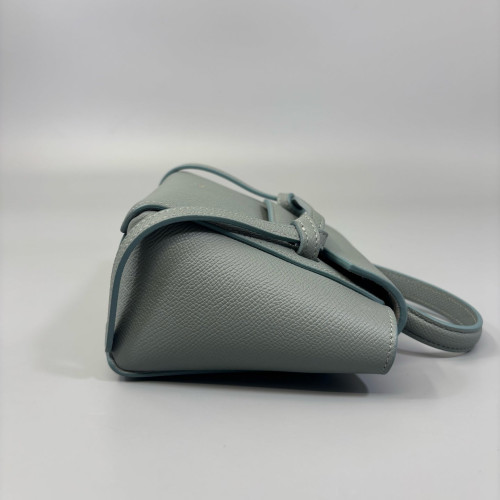 Celine Pico Belt Bag Grained Calfskin Grey