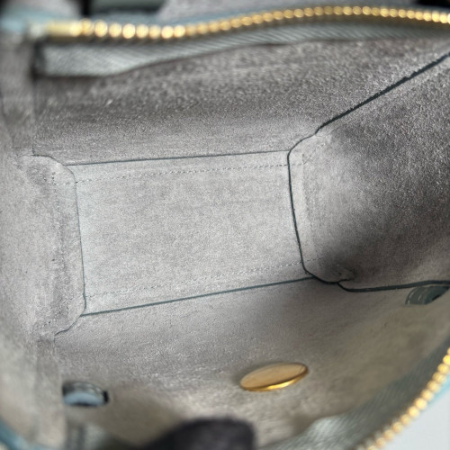 Celine Pico Belt Bag Grained Calfskin Grey