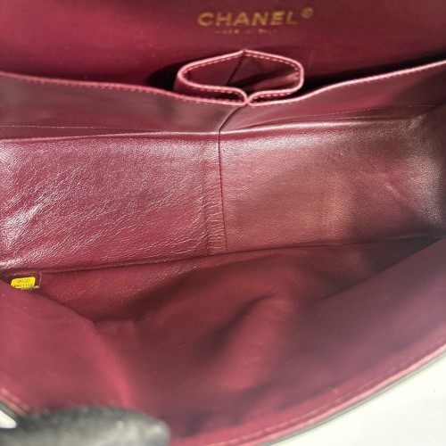 Chanel Quilted 2.55 227 Reissue Double Flap Calfskin Black