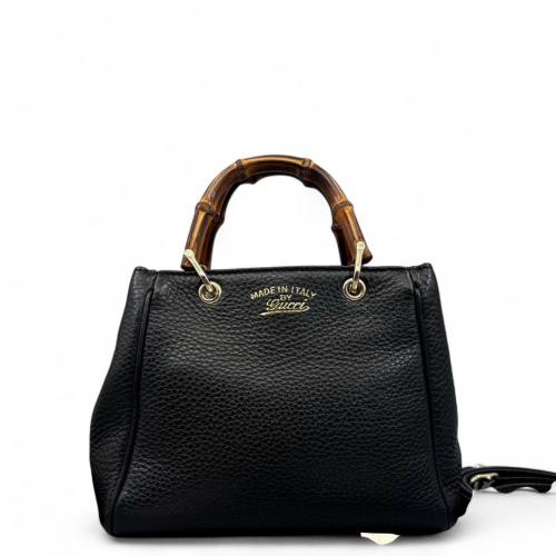 Gucci Mini Diana Tote Bag Calfskin Black