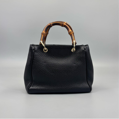 Gucci Mini Diana Tote Bag Calfskin Black