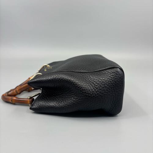 Gucci Mini Diana Tote Bag Calfskin Black