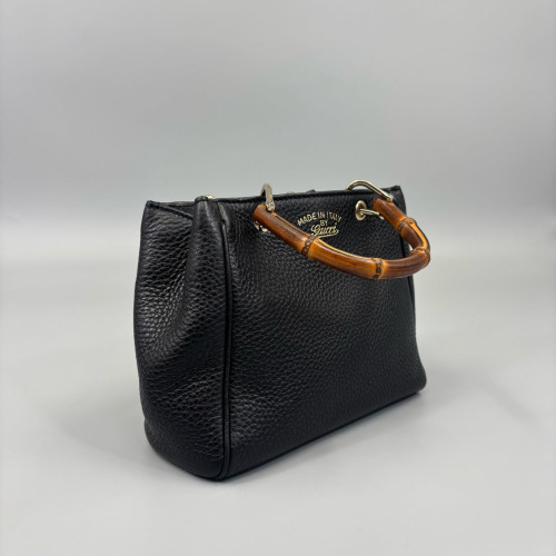Gucci Mini Diana Tote Bag Calfskin Black