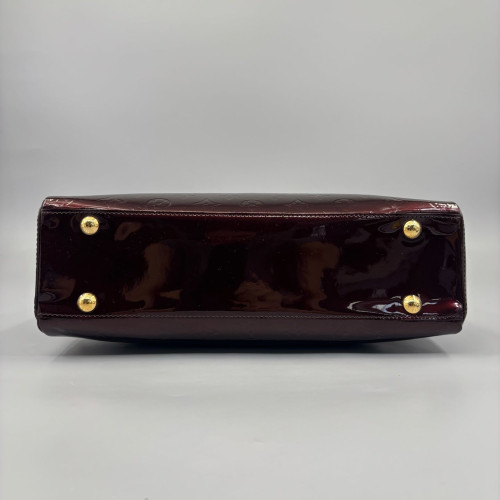 Louis Vuitton Melrose Avenue Handbag Vernis Amarante