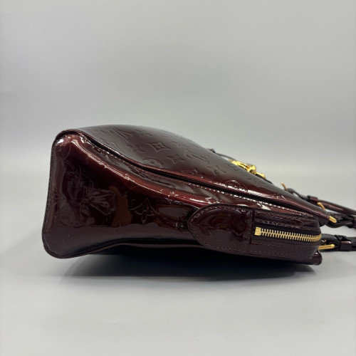 Louis Vuitton Melrose Avenue Handbag Vernis Amarante