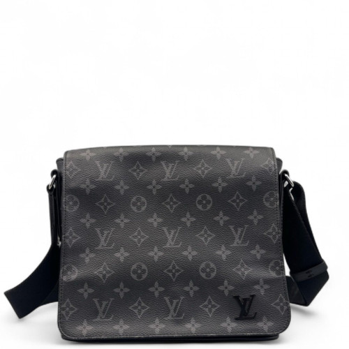 Louis Vuitton District NM Messenger PM Monogram Eclipse Black