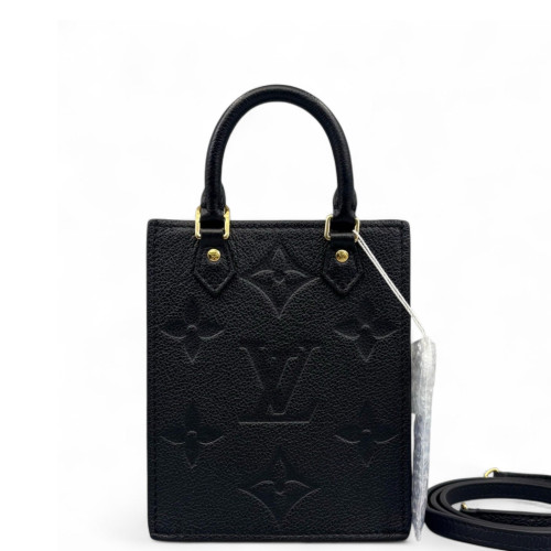 Louis Vuitton Petite Sac Plat Monogram Empreinte Giant Black