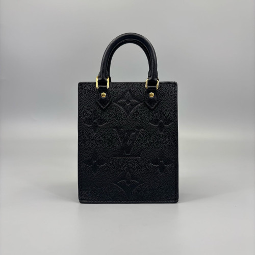 Louis Vuitton Petite Sac Plat Monogram Empreinte Giant Black