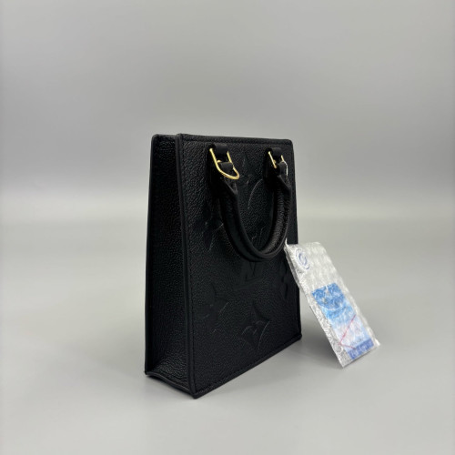 Louis Vuitton Petite Sac Plat Monogram Empreinte Giant Black