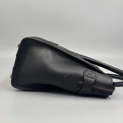 Celine Micro Luggage Grained Calfskin Black Celine Micro Luggage Grained Calfskin Black