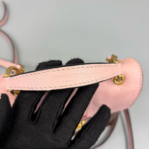 Louis Vuitton Clapton Backpack Damier Ebene Brown Pink