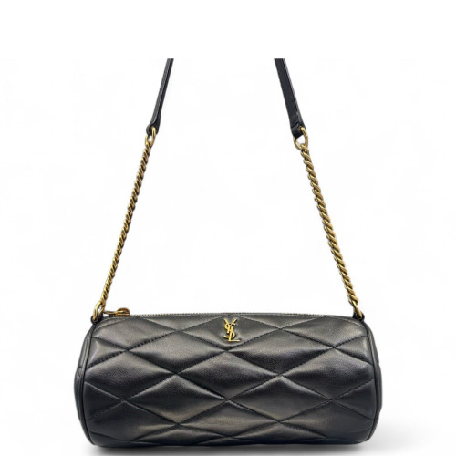 Yves Saint Laurent Sade Mini Tube Calfskin Black