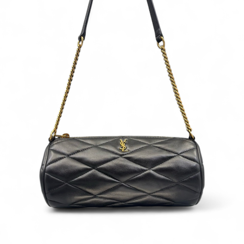 Yves Saint Laurent Sade Mini Tube Calfskin Black