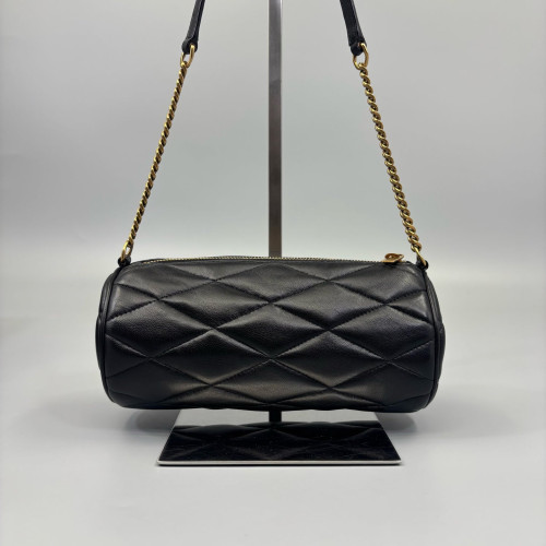 Yves Saint Laurent Sade Mini Tube Calfskin Black