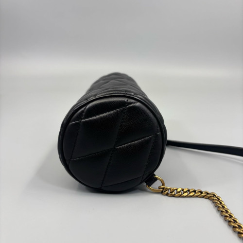 Yves Saint Laurent Sade Mini Tube Calfskin Black