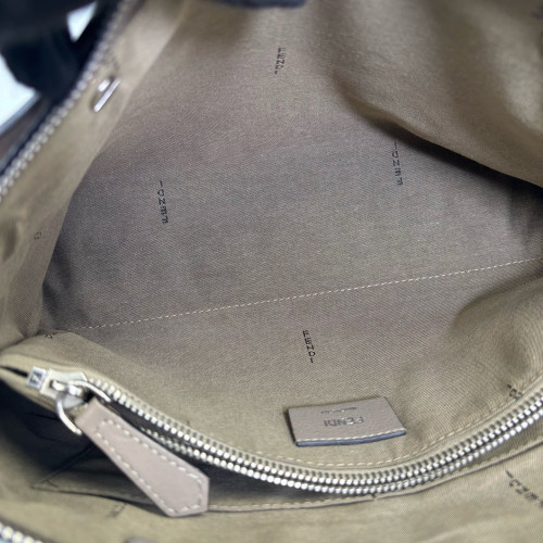 Fendi By The Way Medium Calfskin Grey