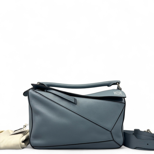 Loewe Medium Puzzle Calfskin Blue