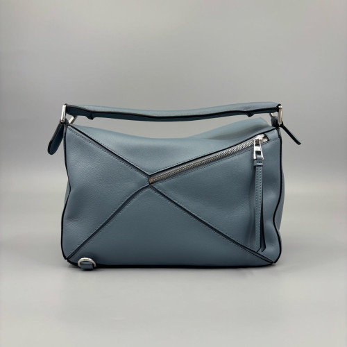 Loewe Medium Puzzle Calfskin Blue