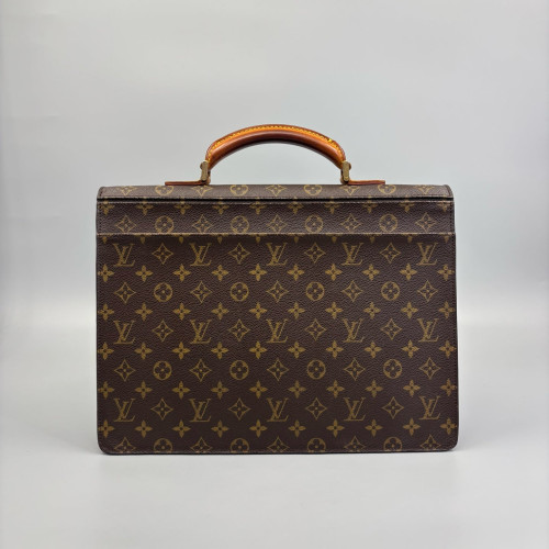 Louis Vuitton Briefcase Monogram Brown