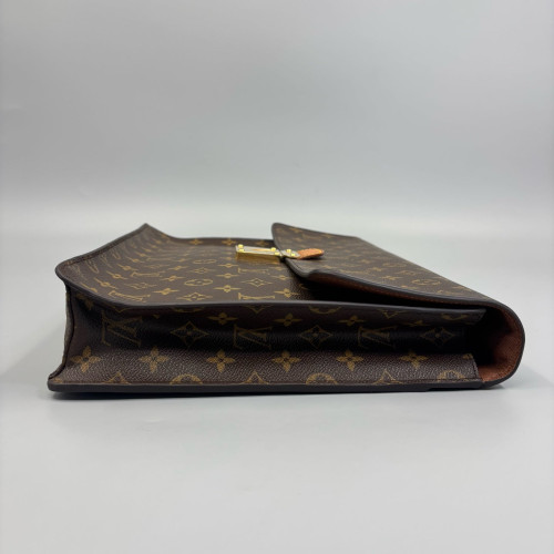 Louis Vuitton Briefcase Monogram Brown