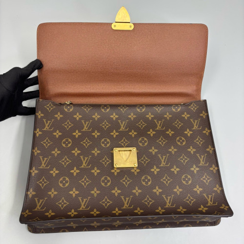 Louis Vuitton Briefcase Monogram Brown