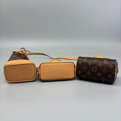 Louis Vuitton Trio Mini Icones Crossbody Bag Monogram Brown Louis Vuitton Trio Mini Icones Crossbody Bag Monogram Brown