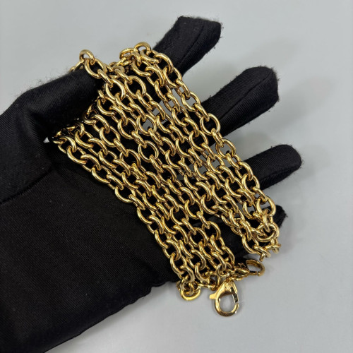 Louis Vuitton Vavin Chain Wallet Damier Ebene Brown