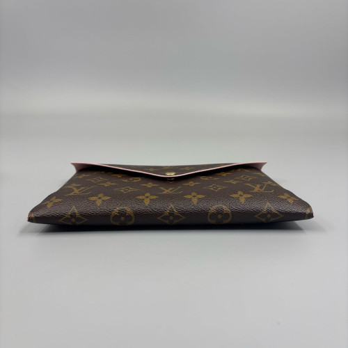 Louis Vuitton Clutch Monogram Brown Louis Vuitton Clutch Monogram Brown