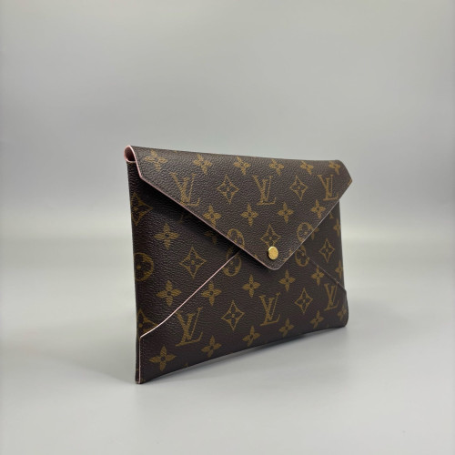 Louis Vuitton Clutch Monogram Brown Louis Vuitton Clutch Monogram Brown