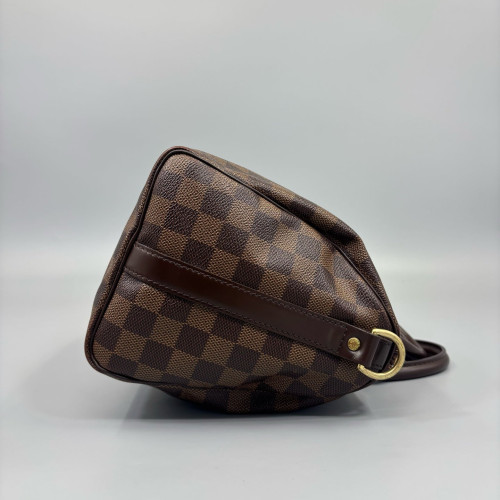 Louis Vuitton Speedy Bandouliere 25 Damier Ebene Brown