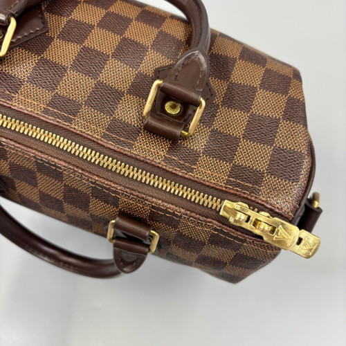 Louis Vuitton Speedy Bandouliere 25 Damier Ebene Brown