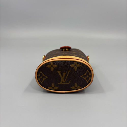Louis Vuitton Fold Me Pouch Monogram Brown