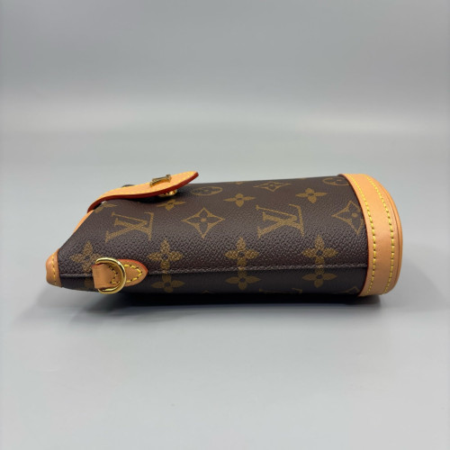 Louis Vuitton Fold Me Pouch Monogram Brown