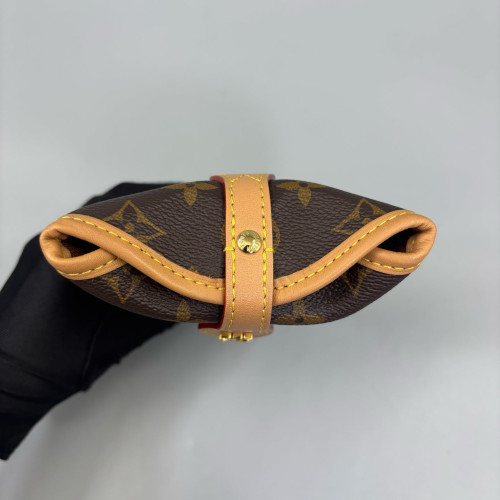 Louis Vuitton Fold Me Pouch Monogram Brown