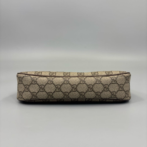 Gucci Small Ophidia Hobo GG Supreme Monogram Brown Beige